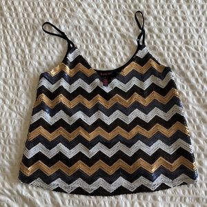 Material Girl sequin top